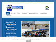Tablet Screenshot of escuela-conduccion.com